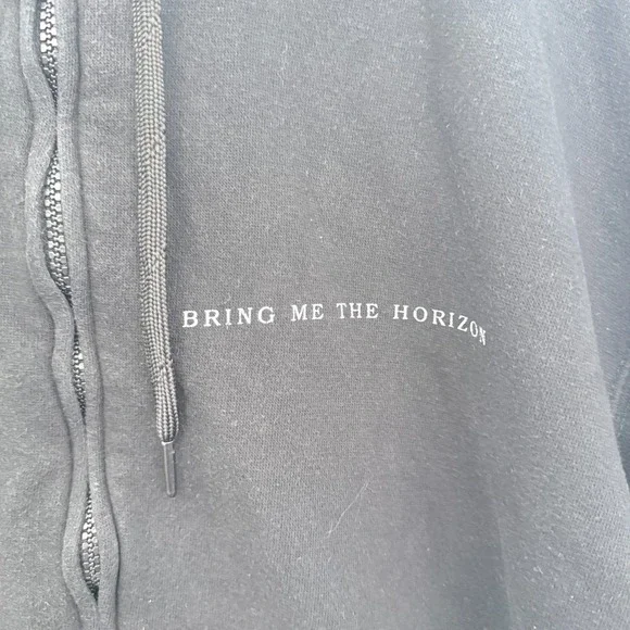Bring Me The Horizon Hoodie Mens 2XL Full Zip Sempiternal Sweatshirt - Picture 5 of 9